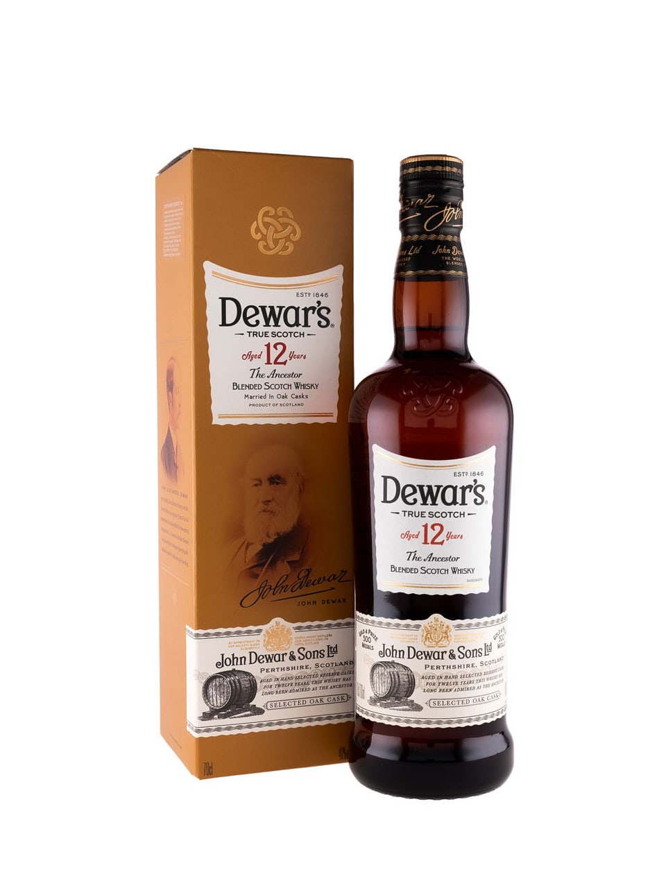 Dewar's Scotch Whisky 12 Ani Gift Box Special Reserve