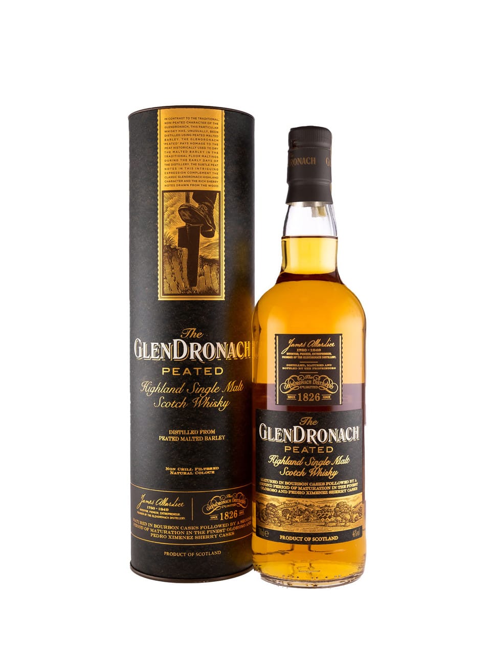 Glendronach Whisky Peated